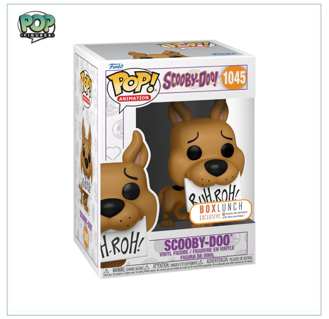 Scooby-Doo #1045 (w/ Sign) Funko Pop! - Scooby-Doo! - Box Lunch Exclusive - Angry Cat