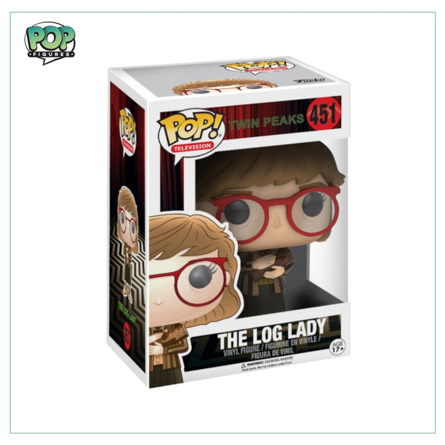 The Log Lady #451 Funko Pop! - Twin Peaks - Angry Cat