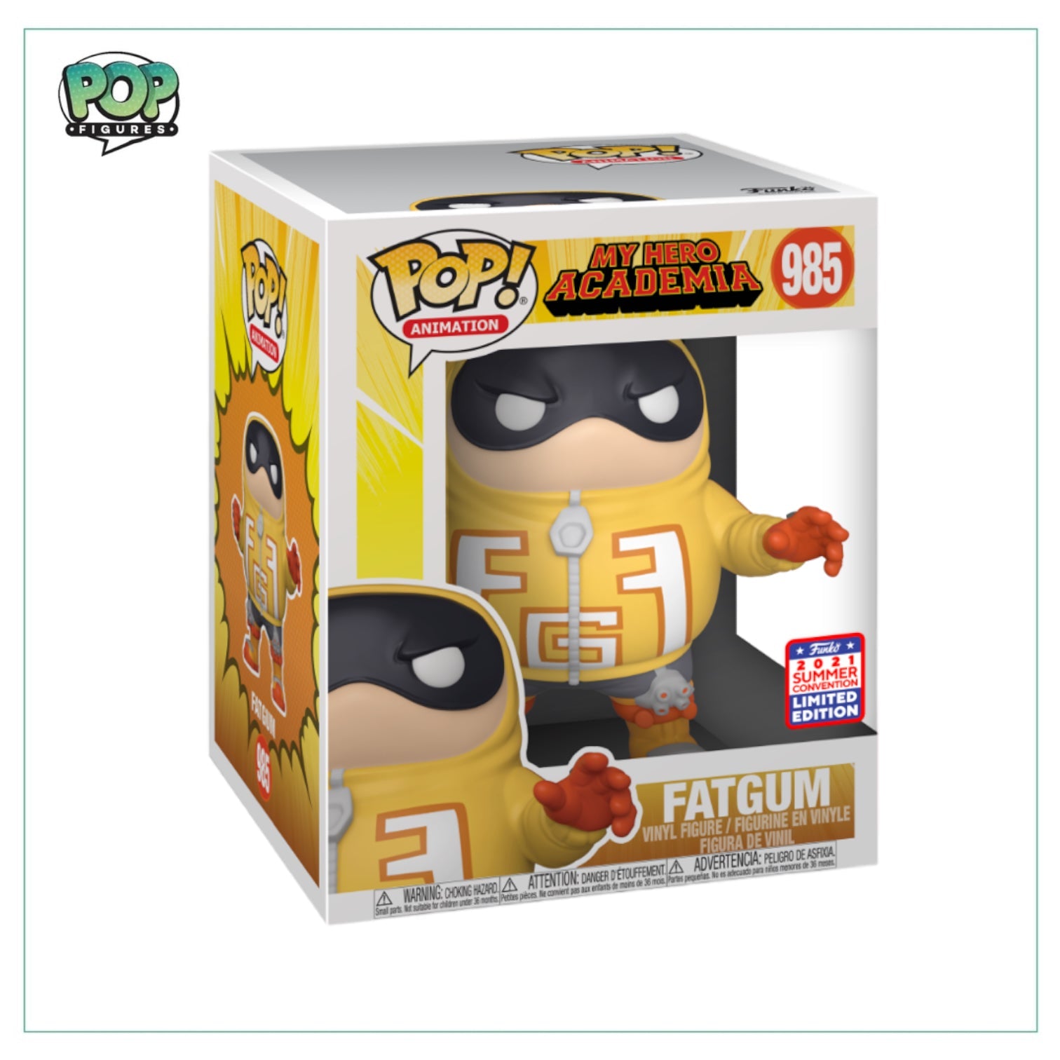 Fatgum #985 Deluxe Funko Pop! - My Hero Academia - 2021 SDCC Limited Edition - Angry Cat