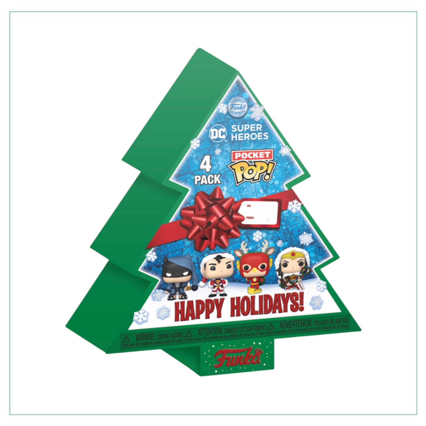 Pocket POP: DC Holiday - Tree Holiday Box - Angry Cat