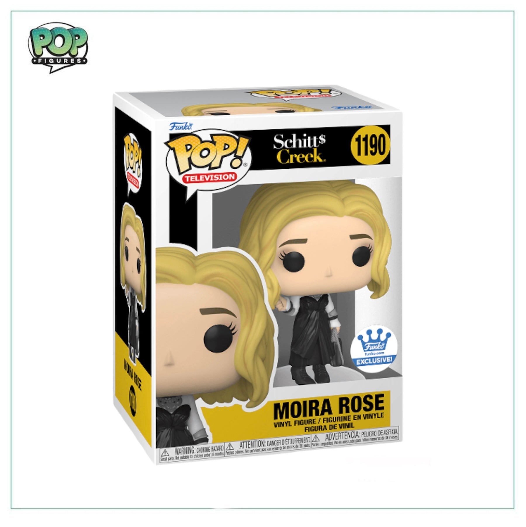 Moira Rose #1190 Funko Pop! Schitts Creek - Funko Exclusive - Angry Cat