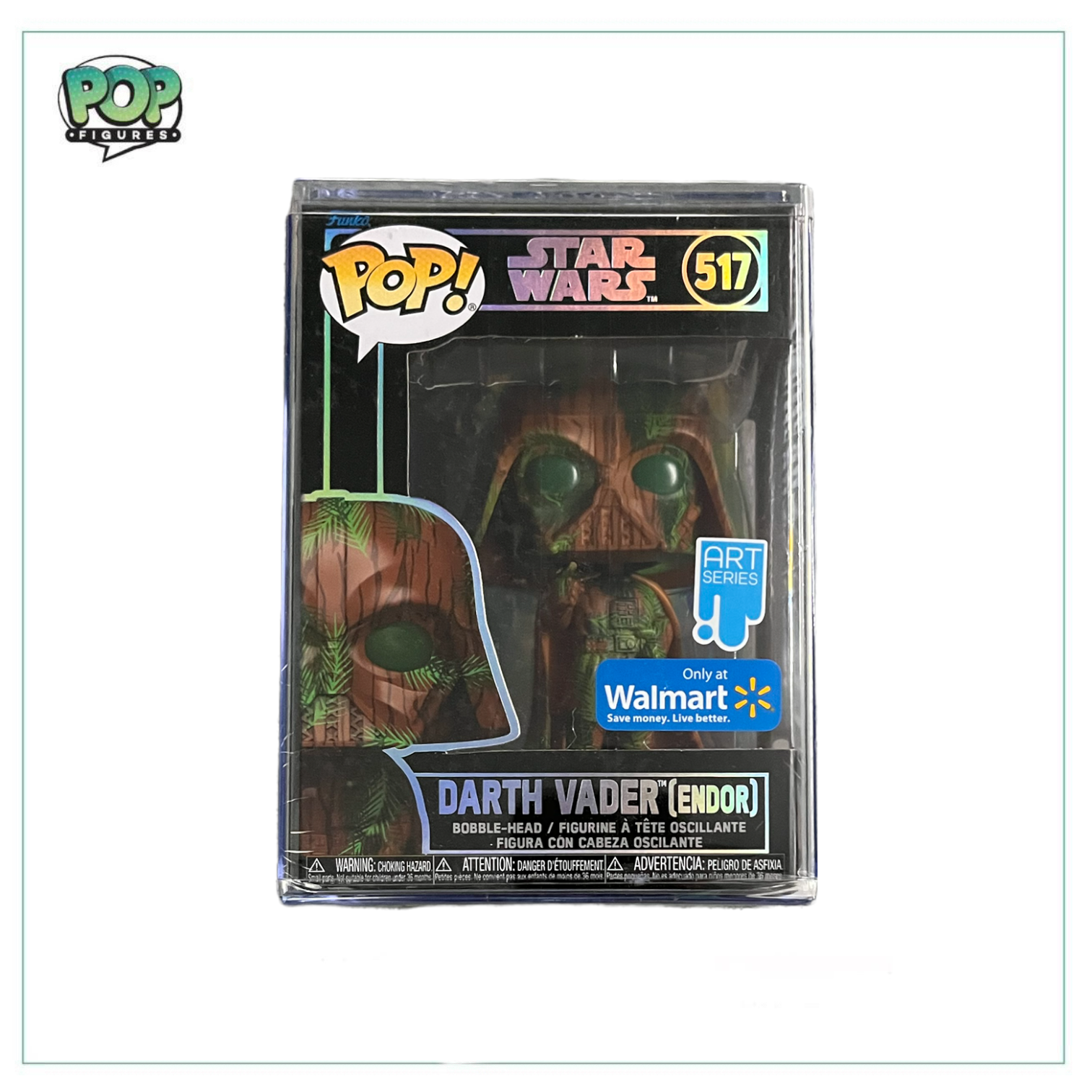 Darth Vader (Endor) Art Series #517 Funko Pop! Star Wars - Walmart Exclusive - Angry Cat