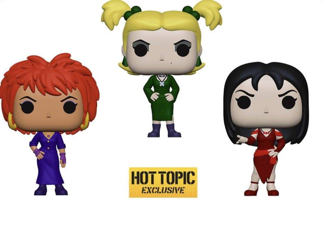 Hex Girls Deluxe Funko 3 Pack! Animation - Hot topic Exclusive - Angry Cat