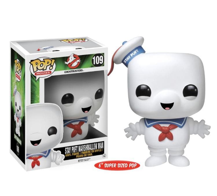 Stay Puft Marshmallow Man #109 Deluxe Funko Pop! Ghostbusters - Angry Cat